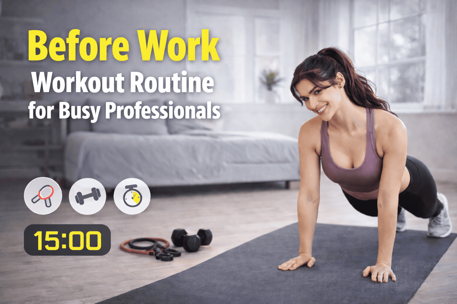before work workout routine