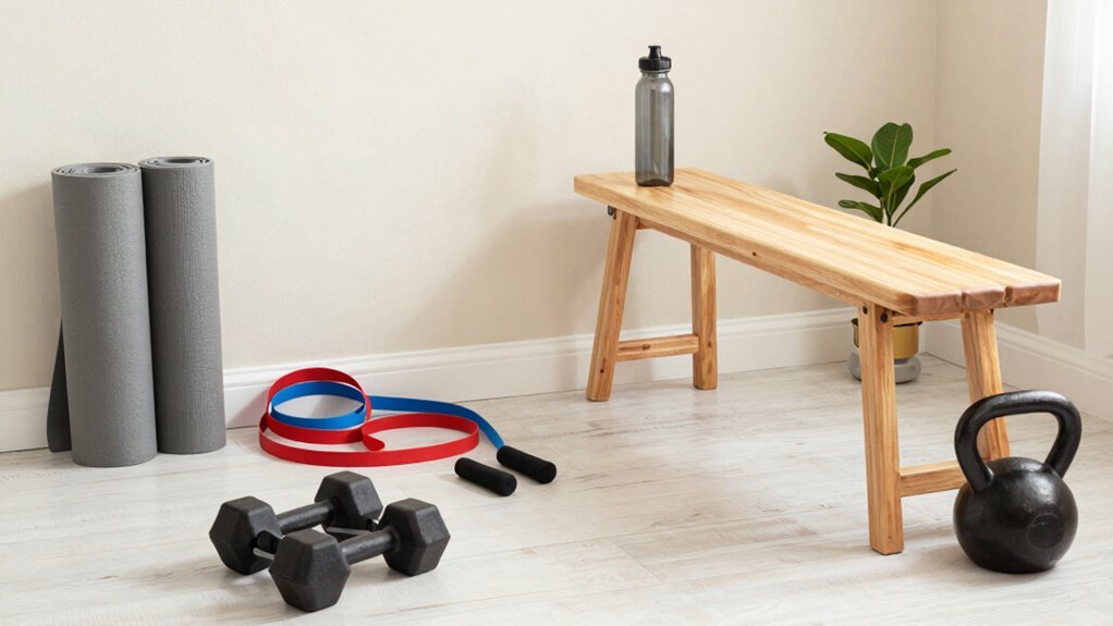 home workout routine gear essentials