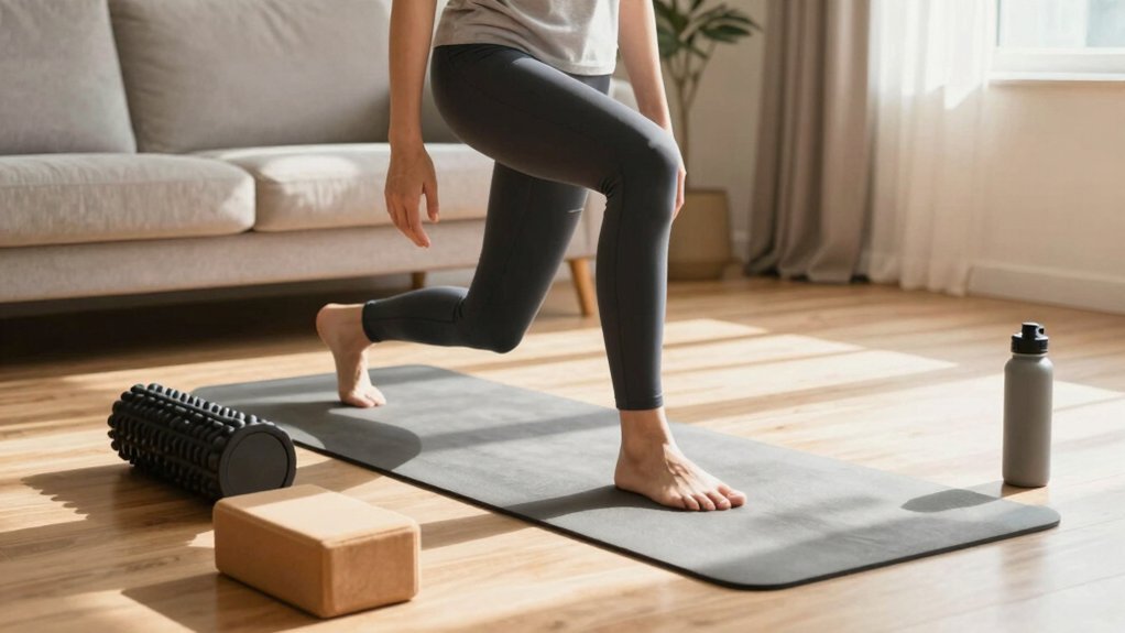 low impact knee warmup routine