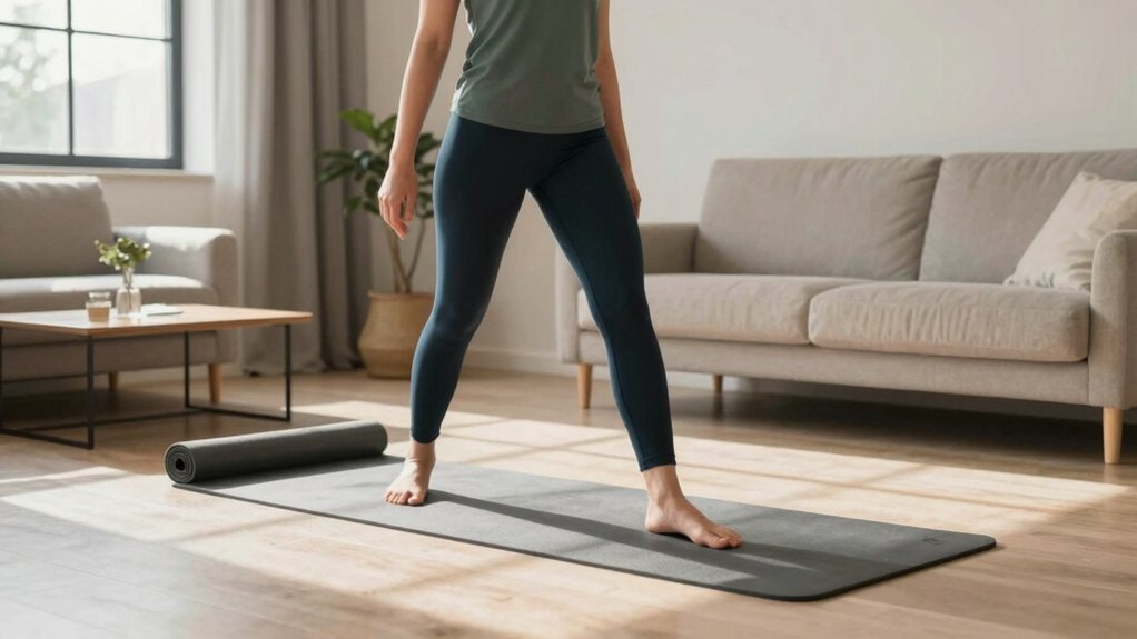 warm up cool down in tight spaces