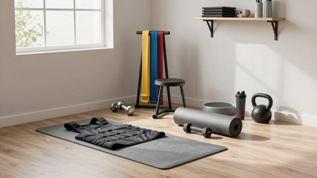 weighted vest vs bands for home workouts