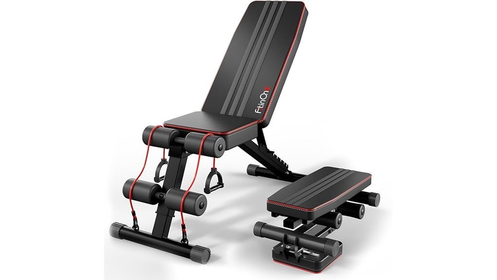 adjustable folding weight bench