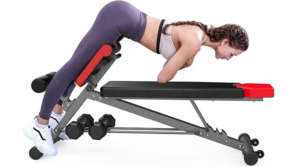 finer form weight bench