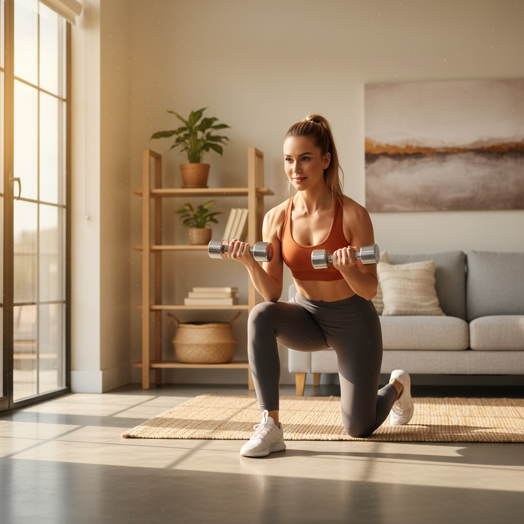 Arms Day at Home: Biceps and Triceps Superset Workout
