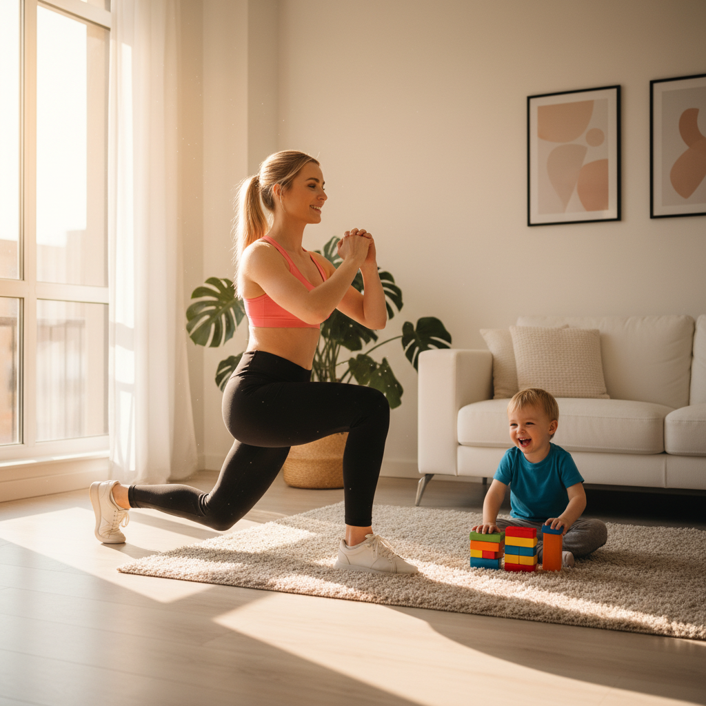 Home Strength Training for Busy Moms: 15-Min Workouts
